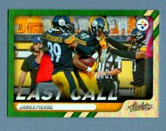 James Pierre [Spectrum Green] #LC-20 Football Cards 2022 Panini Absolute Last Call Prices