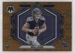 Will Levis [Honeycomb] #ND-4 Football Cards 2023 Panini Mosaic NFL Debut Prices
