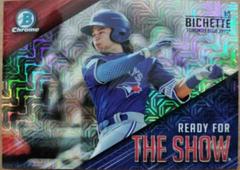 Bo Bichette [Purple Refractor] #2 Baseball Cards 2019 Bowman Mega Box Chrome Ready for the Show Prices