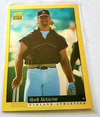 Mark McGwire [Gold Rush] #550 Baseball Cards 1994 Score Prices