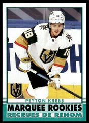 Peyton Krebs Hockey Cards 2020 Upper Deck O-Pee-Chee Update Prices