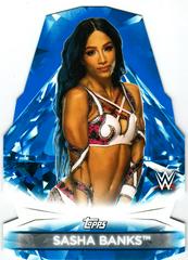 Sasha Banks [Blue] #DC-11 Wrestling Cards 2021 Topps WWE Women's Division Diamond Cuts Prices