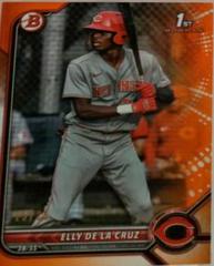 Elly De LA Cruz [Orange] #BP-50 Baseball Cards 2022 Bowman Paper Prospects Prices