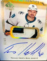 Tomas Hertl [Patch] #UDA-HE Hockey Cards 2021 SP Authentic UD Autographs Prices