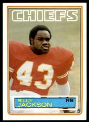 Billy Jackson Football Cards 1983 Topps Prices