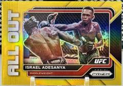 Israel Adesanya [Gold] #2 Ufc Cards 2023 Panini Prizm UFC All Out Prices