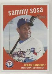 Sammy Sosa Baseball Cards 2008 Topps Heritage Prices