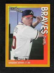 Chipper Jones [Gold] Baseball Cards 2022 Topps Archives Snapshots Prices