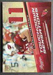 Larry Fitzgerald [Adrenaline] #8 Football Cards 2005 Panini Score Prices
