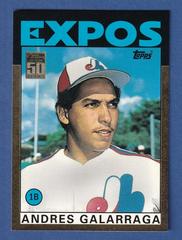 Andres Galarraga [1986 Reprint Gold] Baseball Cards 2001 Topps Traded Prices