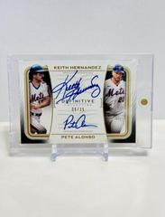 Pete Alonso, Keith Hernandez #DAC-HAL Baseball Cards 2023 Topps Definitive Dual Autograph Collection Prices