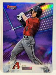 Alek Thomas [Purple] #TP-22 Baseball Cards 2018 Bowman's Best Top Prospects Prices