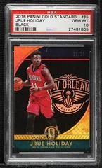 Jrue Holiday [Black] #85 Basketball Cards 2016 Panini Gold Standard Prices