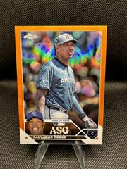 Salvador Perez [Orange] #ASGC-42 Baseball Cards 2023 Topps Chrome Update All Star Game Prices
