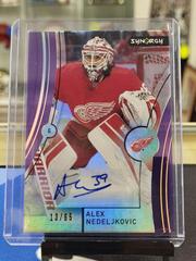 Alex Nedeljkovic [Red] Hockey Cards 2021 Upper Deck Synergy Autographs Prices