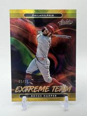 Bryce Harper [Spectrum Gold] #ET-8 Baseball Cards 2022 Panini Absolute Extreme Team Prices