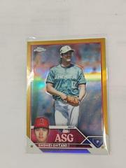 Shohei Ohtani [Gold] #ASGC-31 Baseball Cards 2023 Topps Chrome Update All Star Game Prices