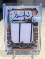 Aaron Judge Baseball Cards 2023 Topps Tribute Earned Stripes Autograph Relics Prices