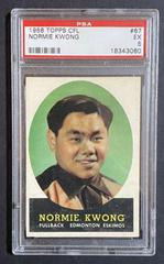 Normie Kwong #67 Football Cards 1958 Topps CFL Prices