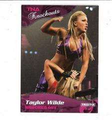 Taylor Wilde [Silver] Wrestling Cards 2009 TriStar TNA Knockouts Prices