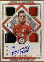 Maxi Rodriguez Soccer Cards 2020 Panini Chronicles Cornerstones Autographs Prices