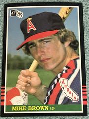 Mike Brown Baseball Cards 1985 Donruss Prices