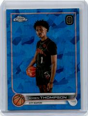 Amen Thompson [Sapphire] #1 Basketball Cards 2022 Topps Chrome OTE Overtime Elite Prices