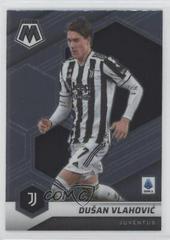 Dusan Vlahovic Soccer Cards 2021 Panini Mosaic Serie A Prices