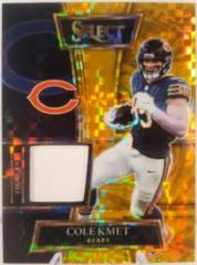 Cole Kmet [Gold] Football Cards 2021 Panini Select Swatches Prices