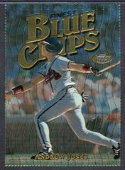 Andruw Jones [Die Cut Refractor] #162 Baseball Cards 1997 Finest Embossed Prices