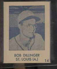 Bob Dillinger [Hand Cut] #14 Baseball Cards 1948 R346 Blue Tint Prices