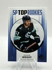 Shane Wright [Blue] Hockey Cards 2022 SP Authentic Top Rookies Prices