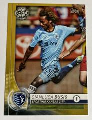 Gianluca Busio [Gold] Soccer Cards 2020 Topps MLS Prices