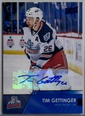 Tim Gettinger [Autograph] Hockey Cards 2021 Upper Deck AHL Prices