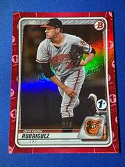 Grayson Rodriguez [Red Foil] #BD-191 Baseball Cards 2020 Bowman Draft 1st Edition Prices