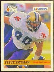 Steve Emtman #1 Football Cards 1992 Courtside Prices