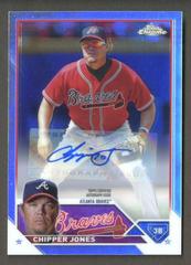 Chipper Jones #CLA-CJ Baseball Cards 2023 Topps Chrome Legends Autograph Refractors Prices