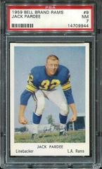 Jack Pardee Football Cards 1959 Bell Brand Rams Prices