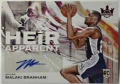 Malaki Branham [Sapphire] #HA-MSS Basketball Cards 2022 Panini Court Kings Heir Apparent Prices