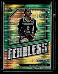 Kahleah Copper [Green Pulsar] #6 Basketball Cards 2023 Panini Prizm WNBA Fearless Prices