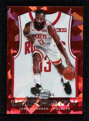 James Harden [Red Cracked Ice] #30 Basketball Cards 2019 Panini Contenders Optic Uniformity Prices