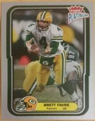 Brett Favre [Finish] #66 Football Cards 2004 Fleer Platinum Prices