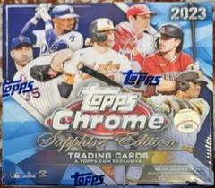 Hobby Box Baseball Cards 2023 Topps Chrome Sapphire Prices