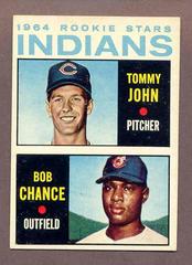 Indians Rookies [John, Chance] Baseball Cards 1964 Topps Prices