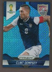 Clint Dempsey [Blue Pulsar] Soccer Cards 2014 Panini Prizm World Cup Prices