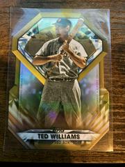 Ted Williams [Gold] #DGDC-6 Baseball Cards 2022 Topps Diamond Greats Die Cuts Prices
