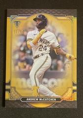 Andrew McCutchen [Gold] #25 Baseball Cards 2022 Topps Triple Threads Prices