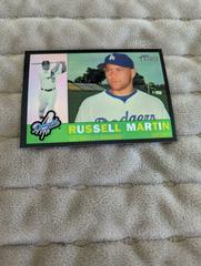 Russell Martin [Black Border Refractor] Baseball Cards 2009 Topps Heritage Chrome Prices