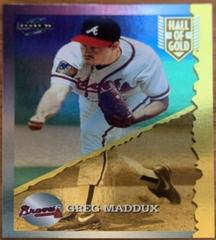 greg Maddux #HG18 Baseball Cards 1995 Score Hall of Gold Prices