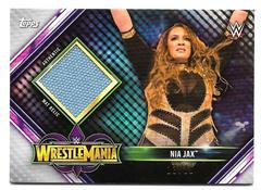 Nia Jax [Silver] #MR-NJ Wrestling Cards 2019 Topps WWE Road to Wrestlemania Mat Relics Prices